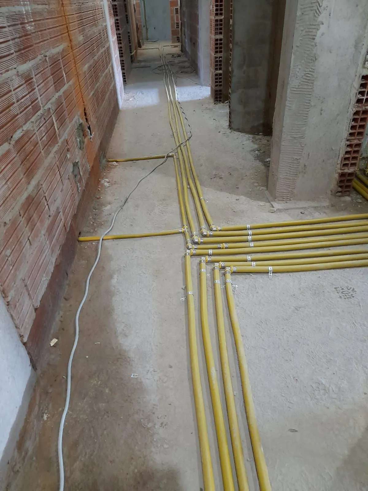 Execucao de redes internas de apartamentos